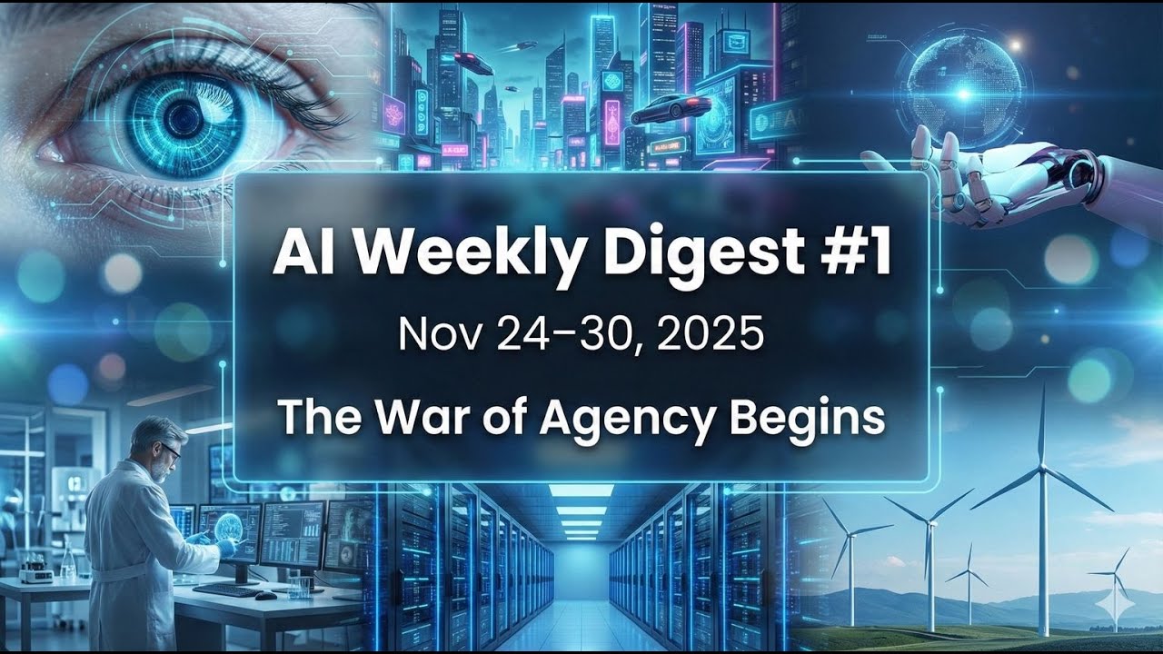 AI Weekly Digest #1 · Nov 24–30, 2025 – The War of Agency Begins
