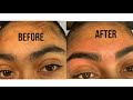 Thick Eyebrow Waxing Before And After