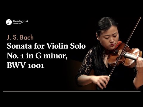 Mayu Tomotaki plays J. S. Bach - Sonata for Violin Solo Nr. 1 in G minor, BWV 1001