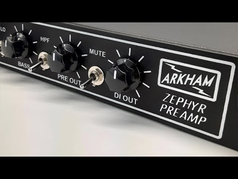 Arkham Zephyr 1U Tube Bass Preamplifier image 5