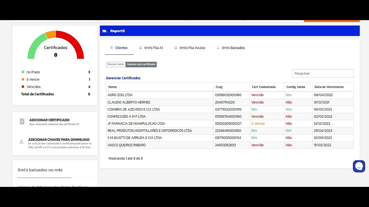 Ativar a Ciência da Operação Automática - Hub SIEG