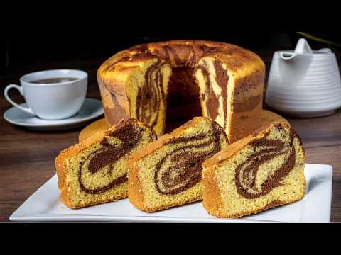 THIS IS HOW TO PREPARE THIS DELICIOUS MARBLED CAKE I PERUVIAN FOOD I SONQU