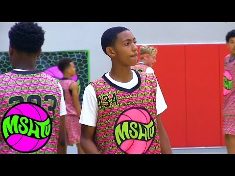 Caleb Horton is SUPER SMOOTH at MSHTV Camp - Class of 2021 Basketball
