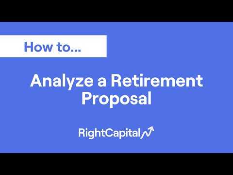 Analyze a Retirement Proposal (2:09)