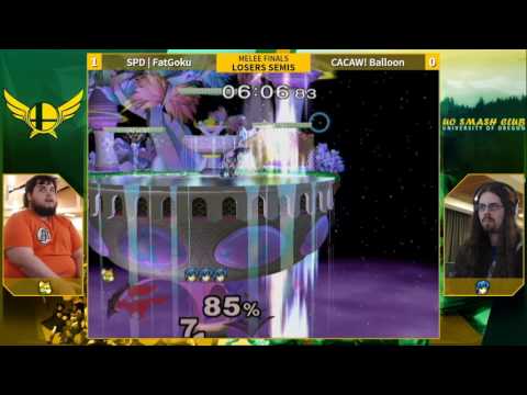 SPD | FatGoku (Fox) vs. CACAW! Balloon (Marth) | SSBM LSF | CIGADI