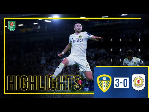 Highlights: Leeds United 3-0 Crewe Alexandra | Har...