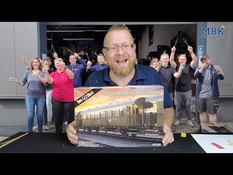MBK packt aus #1000 - 1:35 Personenwagen Cid-27 Donnerbüchse (Das Werk 35033)