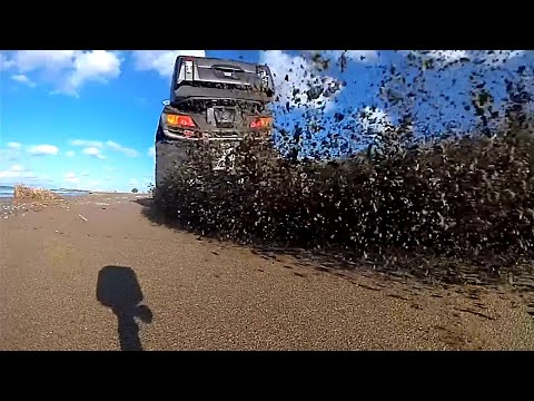 YI 2 4K SLOW MOTION CF MOTO X8 FANES BEACH RHODES