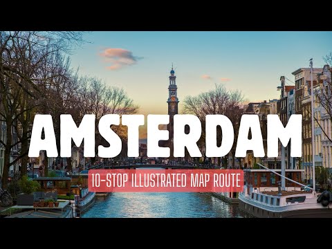 Amsterdam in 10 Stops | An Illustrated City Guide