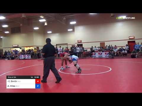 2018 Marine Corps US Open/UWW Junior Freestyle 79 Rnd Of 64 - Ethan Smith (OSC-) Vs. Austin Hiles