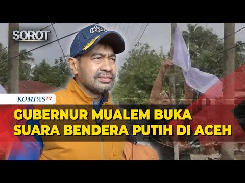 Gubernur Mualem Buka Suara soal Bendera Putih yang Dikibarkan Warga Aceh