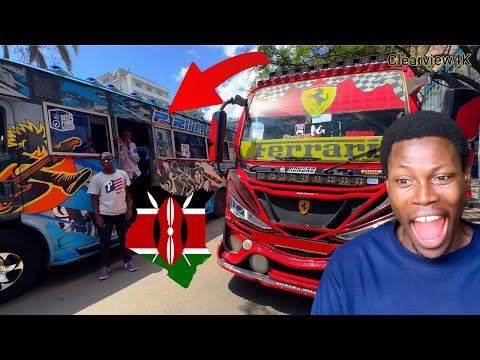 Inside Kenya's  Iconic Matatu Culture - REACTION!!!