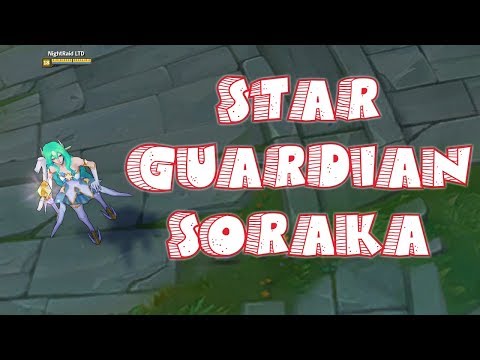 Star Guardian Soraka Skin Spotlight - League of Legends | NightRaid LTD