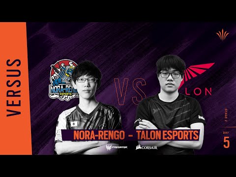 Nora-Rengo vs Talon Esports // Rainbow Six APAC North Division 2020 - Stage 2 - Playday #5