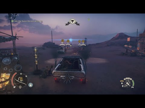 How to win easily the Speed Demon Death Run -Legendary Time - Fumehead’s Debt Mission – Mad Max Game