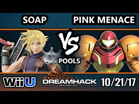 DHDEN17 Smash 4 - Soap (Cloud) Vs. Pink Menace (Samus) - Wii U Singles Pools