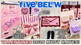 Five Below Valentine’s Day 2026 💕 New Pink Girly Finds, Home Decor & Self-Care | Shop With Me