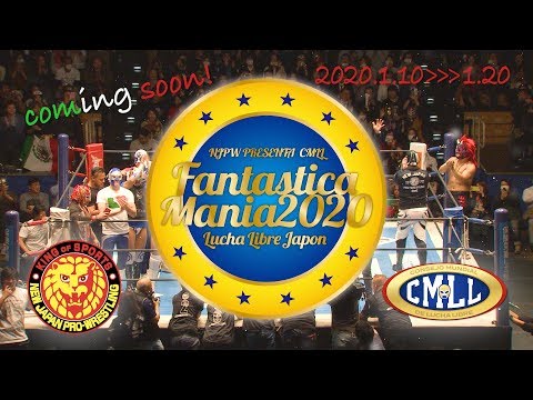 NJPW-CMLL Reveal Full Lineups For Fantasticamania 2020 Tour