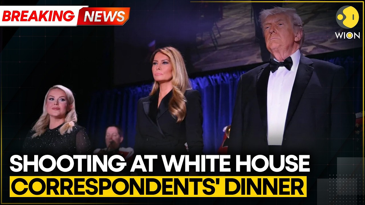 Shots Fired at White House Correspondents' Dinner; Trump Was In Attendance | WION Breaking