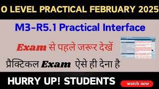 Download the video "M3-R5.1 Practical Exam Interface 2025 | Python Practical Exam Big Update 2025 | Olevel Python"