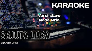 Download lagu Karaoke/Lirik SEJUTA LUKA Versi Slow Lida | Rita Sugiarto | Nada Pria mp3