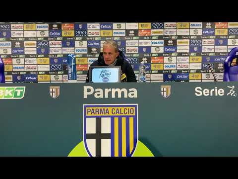 Mister Zaffaroni nel post gara di Parma - Cosenza