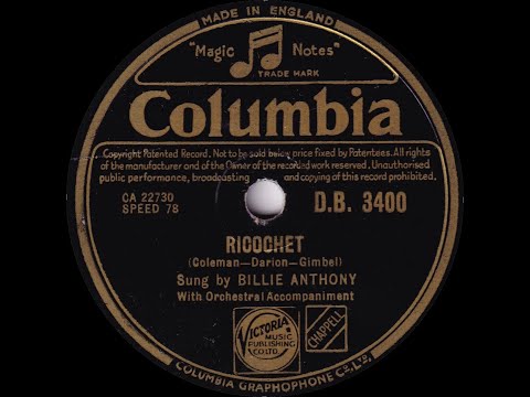Billie Anthony - Ricochet