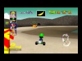 Mario Kart 64 Mushroom Cup 150cc