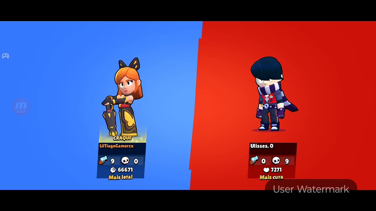 X1 com o @Uliss40 no Brawl stars