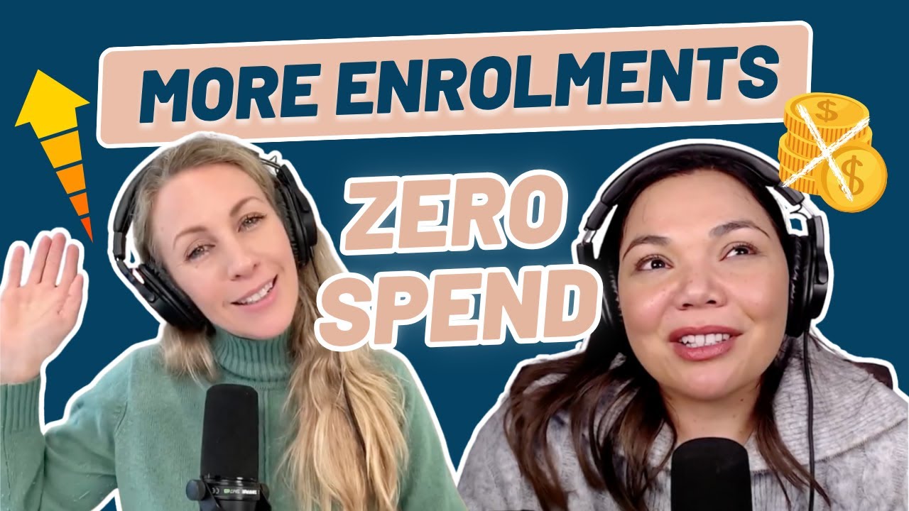 How to Get More Enrolments Without Spending a Cent