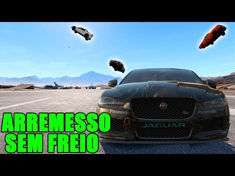 Forza Horizon 3 - ARREMESSO SEM FREIO No Aeroporto Abandonado