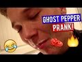 PRANKING MY BROTHER WITH 4 GHOST CHILLI'S!!!