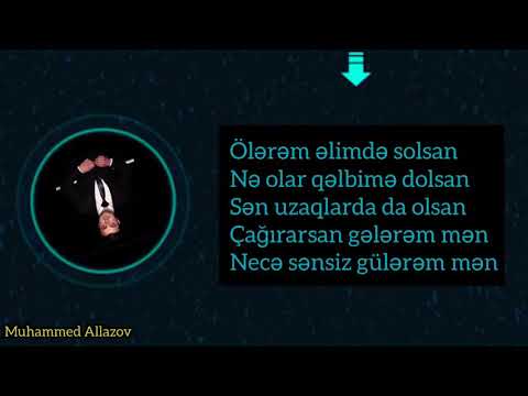 Vüsal Hebibi - Necə sənsiz gülərəm mən  2012-2020 | mahnı sözləri | Lyrics