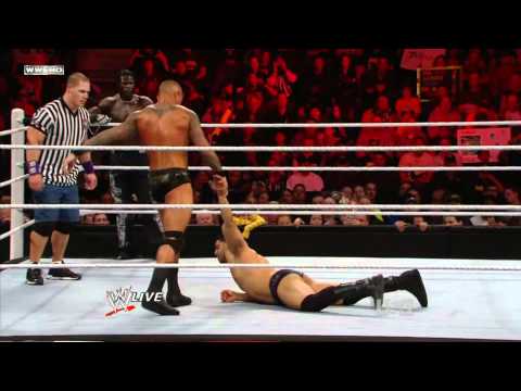 Randy Orton & R-Truth .Vs. Wade Barrett & David Otunga