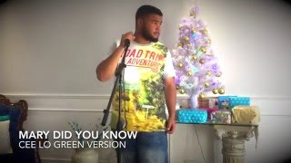 Mary Did You Know - CeeLo Green Version (Cover)