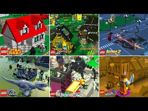 All 1 Million Stud Bonus Levels in LEGO Videogames