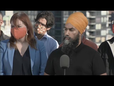 Jagmeet Singh discusses sick leave, child care in Hamilton, Ontario – September 6, 2021