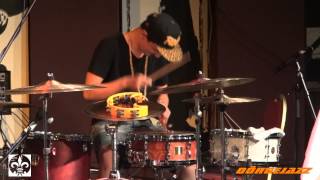 David Hodek drums solo Budapest 2014. 06. 12.