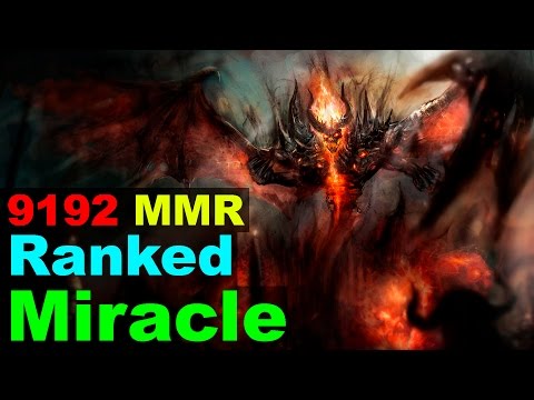 Miracle Shadow Fiend 7.02 Ranked Match 9k MMR best plays | pro Gameplay | Highlights — Dota 2 (2017)