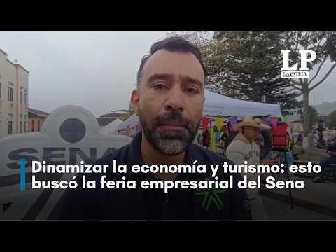 Dinamizar la economía y el turismo: esto buscó la feria empresarial del Sena en Aguadas  (Caldas)