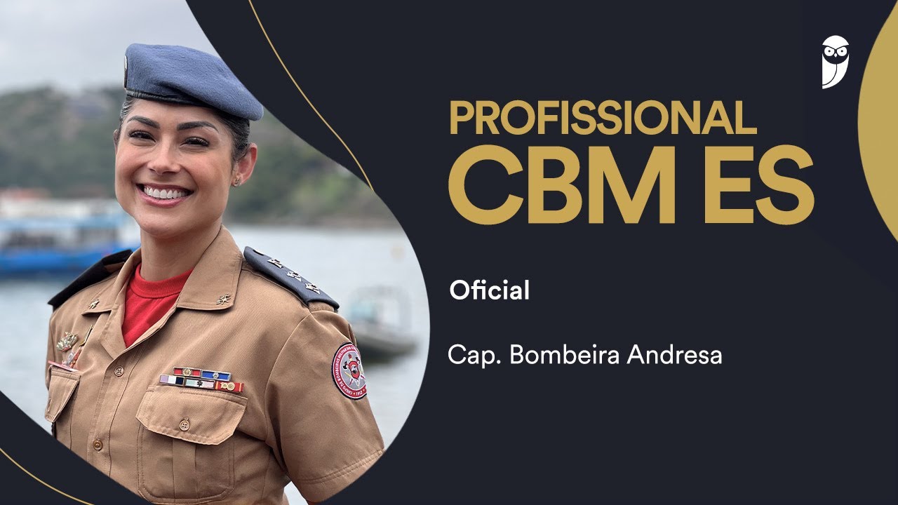 Conheça a carreira de Oficial do Corpo de Bombeiro do ES na entrevista com a Capitã Bombeira Andresa