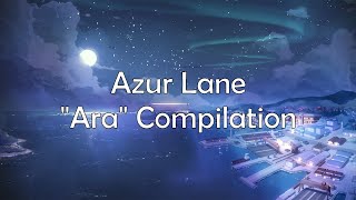 Cover art for Azur Lane "Ara" Compilation