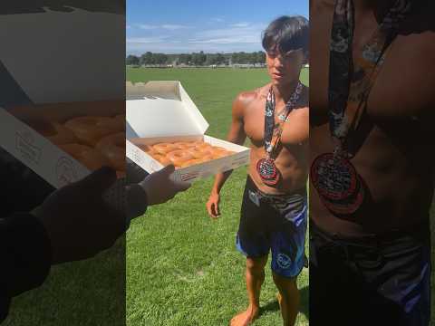 22 weeks of diet coming to an end 🍩 #gym #gymmotivation #bodybuilding #diet