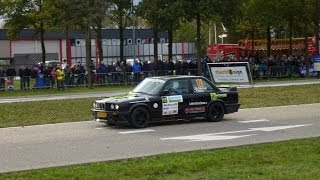 preview picture of video 'Conrad rally Hengelo 2013. Rally BMW 325i E30 no 128. Coureurs Hemel en Kion. 3 november 2013.'