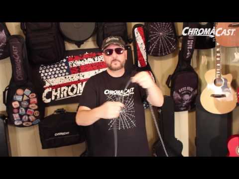 ChromaCast Pro Series Tweed Instrument Cable Demo with Joe Iaquinto