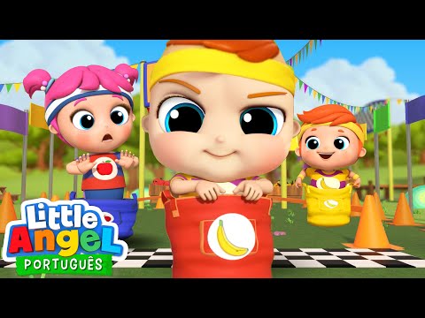 Capa de Vai que é sua, Joãozinho! 🏃 | 🍎🍌 Canal do Joãozinho - Little Angel Português