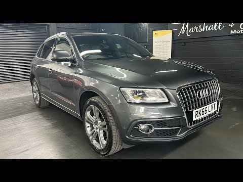 2016/66 Audi Q5 2.0 TDI S-Line + Quattro 4x4 S-Tronic ( Daytona Grey - only 68k miles)