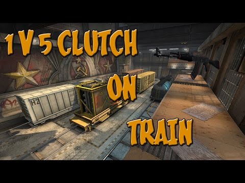 ★♥CS:GO s1nny 1v5 [FACEIT] clutch [TRAIN]★♥