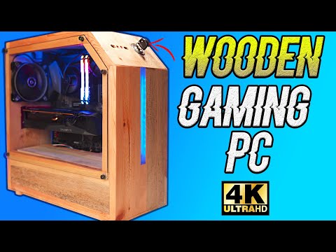 diy wooden gaming pc case