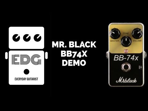 Mr. Black BB-74x Distortion 2010s - Black/Gold image 3